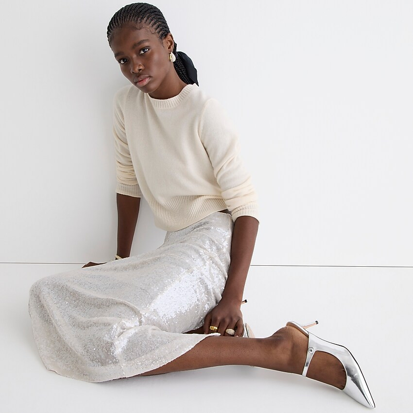 Sequin pencil skirt | J. Crew US