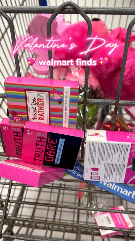 I went to Walmart today, and they had so many cute affordable Valentine’s Day gift ideas & Valentine’s Day decorations 🙌🏾😍💖.

These were some of my favorite  finds:
💖 pink scented Valentine’s Day, teddy bear ($9.99)
💖 scented single roses ($0.98!)
💖 pink powerbank ($9.98)
💖 scented rose bouquets ($4.98)
💖 Valentine’s Day truth or dare and would you rather card games ($2.98)
💖 heart-shaped ornaments ($1.98)
💖 pink foam hearts (10 for $0.98)
💖 Valentine’s Day rug ($12.97)
💖 Date ideas jar ($2.98)
💖 so many cute Valentine’s Day stuffed animals 🧸

#LTKSeasonal #LTKGiftGuide #LTKfindsunder50