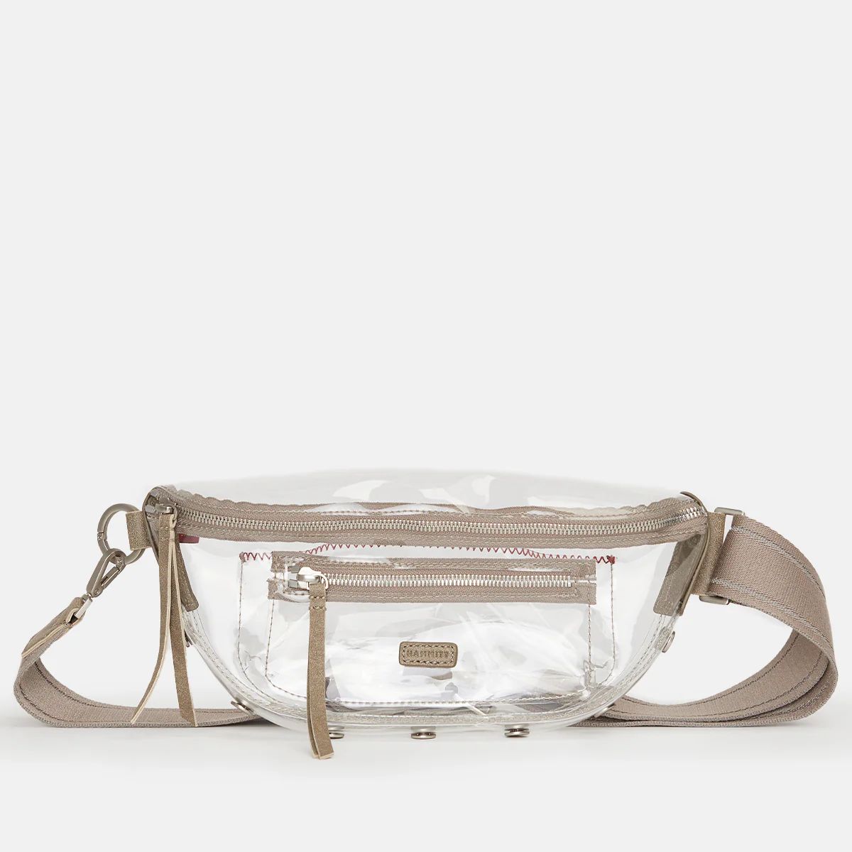 Charles Crossbody Clear | Pewter/Brushed Silver 840220510510 | Hammitt (US)