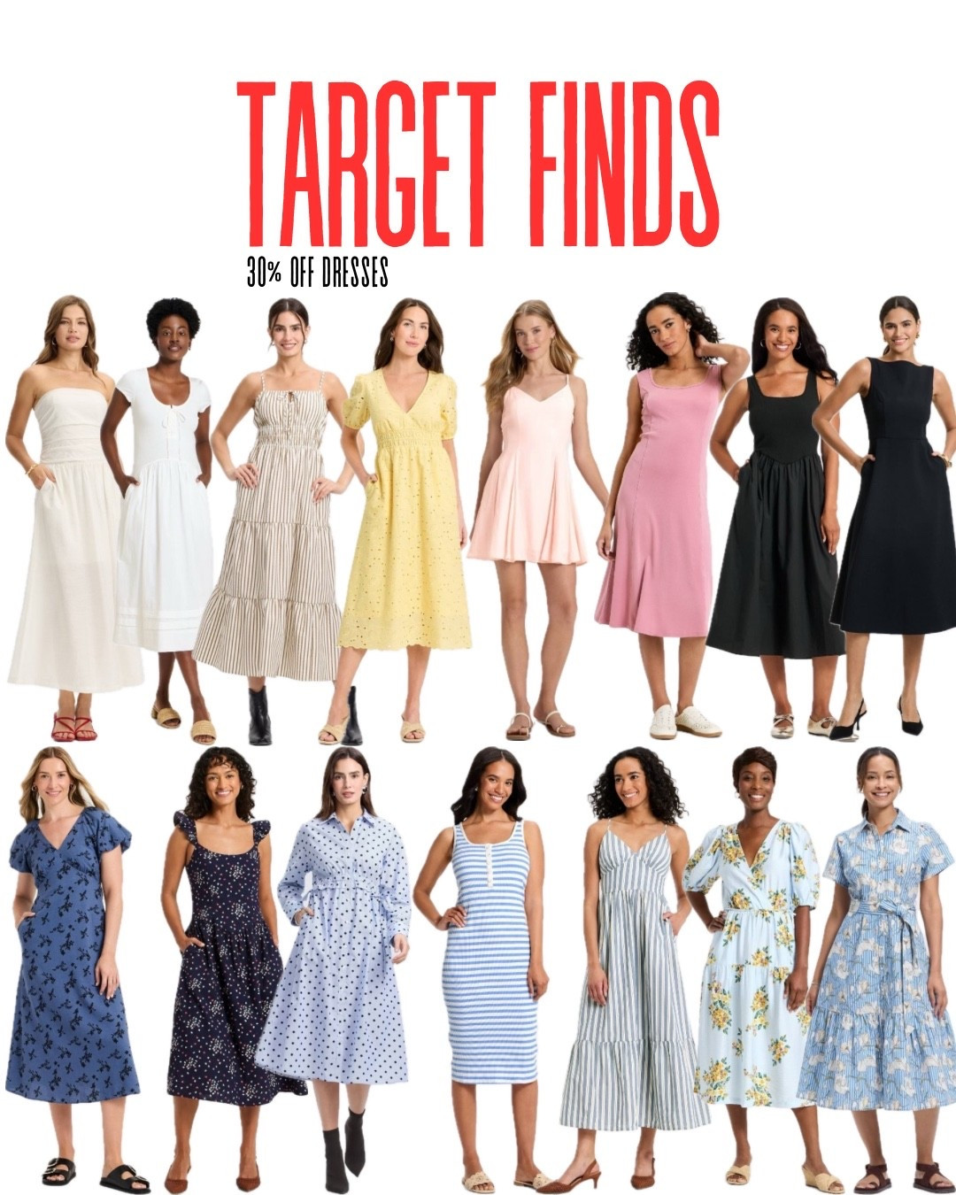 Last day for 30% off select dresses @Target

#LTKOver40 #LTKSaleAlert #LTKSeasonal