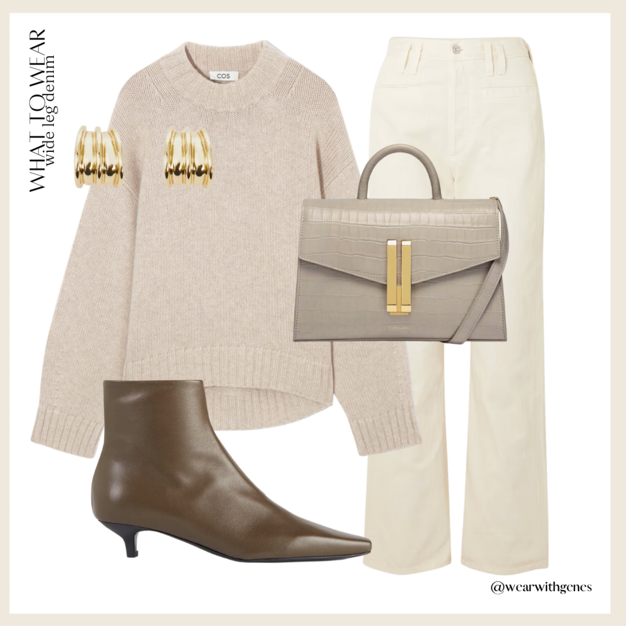 HOW TO WEAR - wide leg denim 

#LTKunder100 #LTKstyletip #LTKitbag