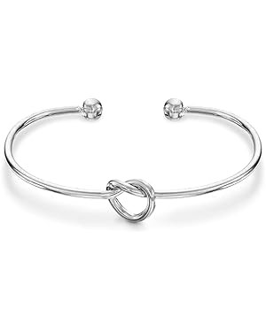 PAVOI 14K Gold Plated Forever Love Knot Infinity Bracelets for Women | Gold Bracelet for Women | Amazon (US)