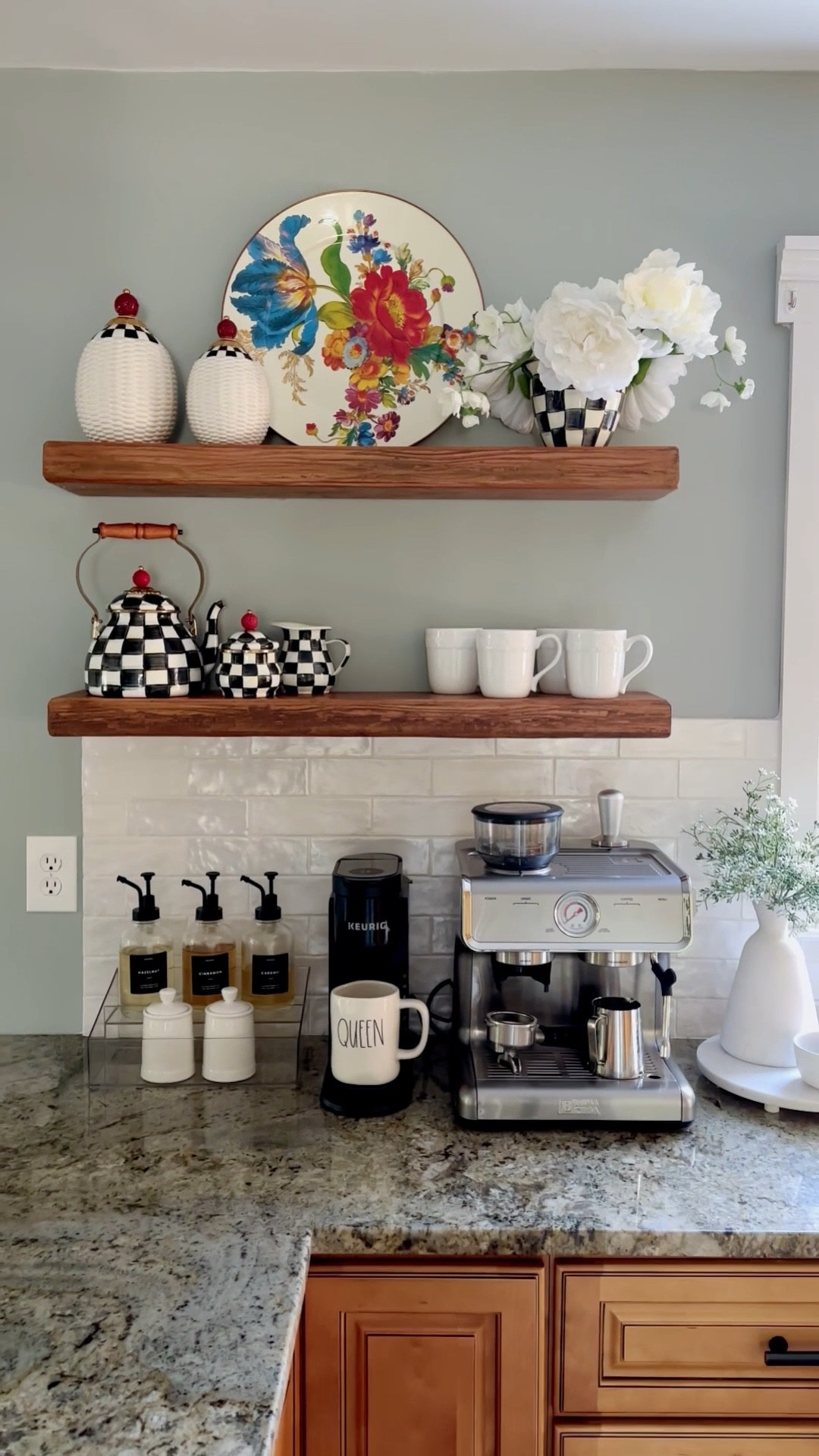 Kitchen Shelf Decor for Spring 

#LTKHome