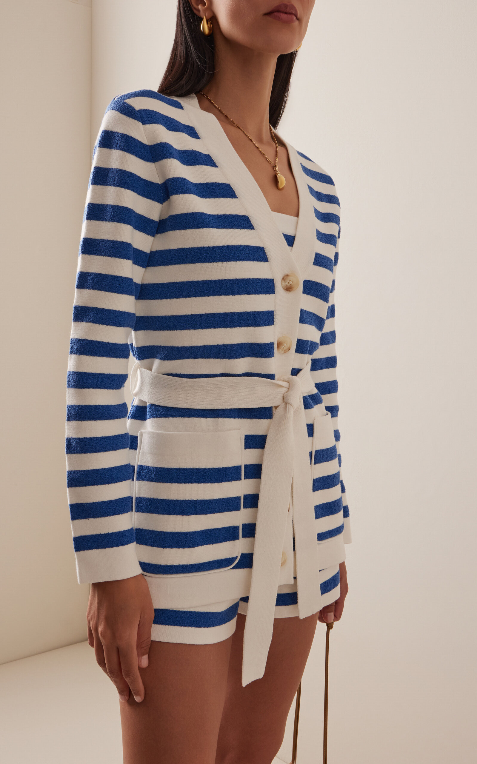 Ari Striped Knit Cardigan | Moda Operandi (Global)