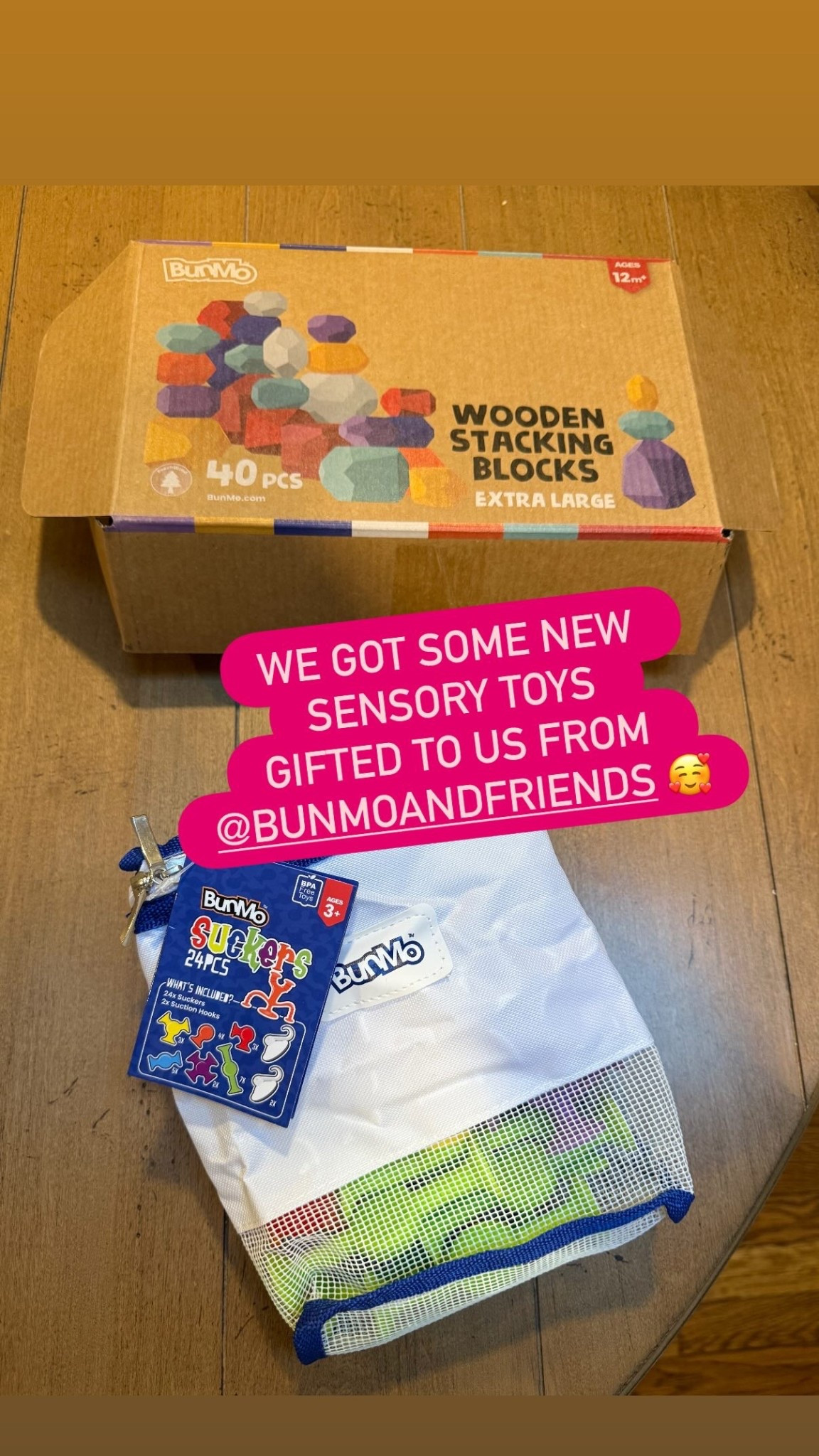 WE GOT SOME NEW SENSORY TOYS 
GIFTED TO US FROM @BUNMOANDFRIENDS 🥰

#LTKKids #LTKFamily #LTKU