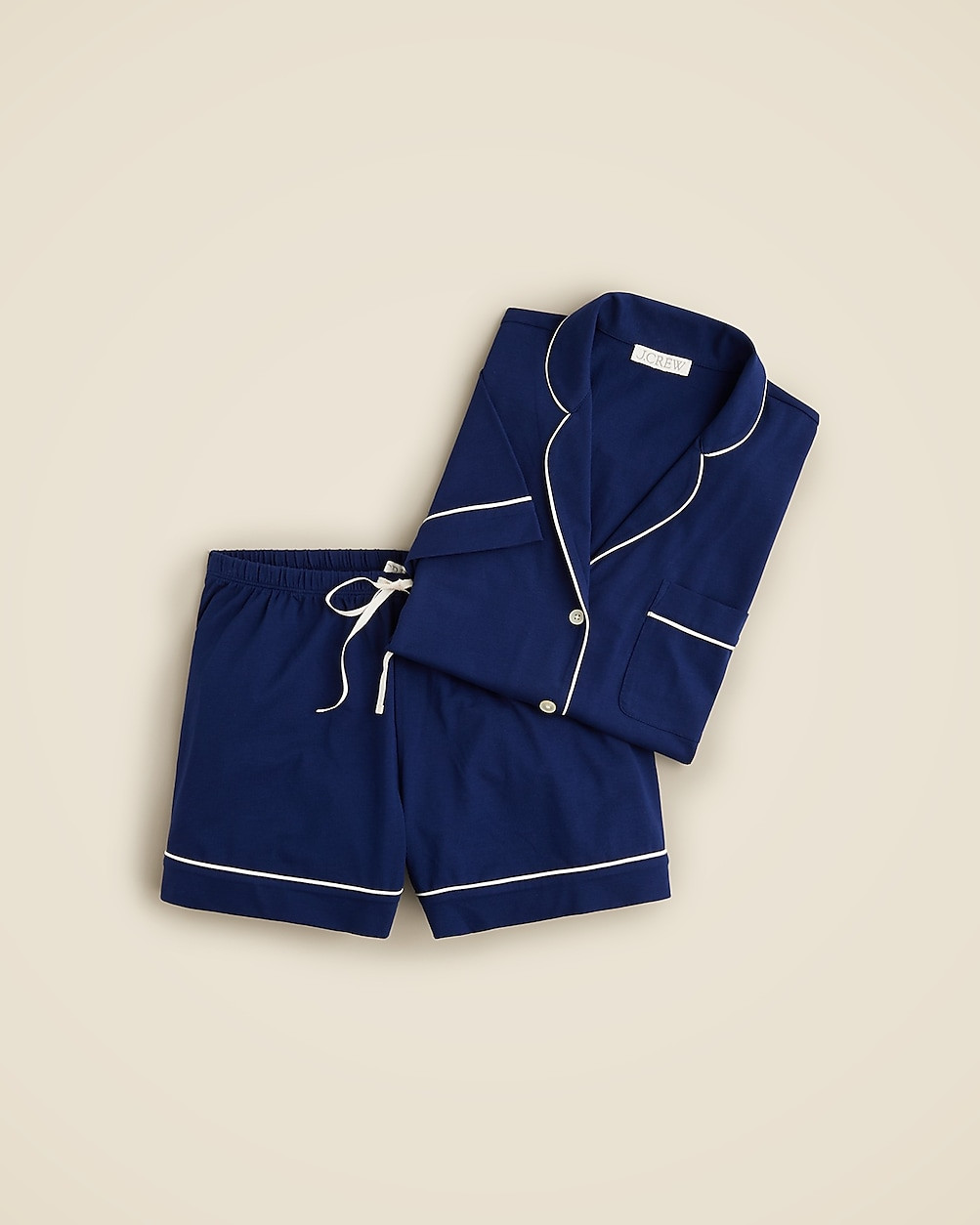 Dreamy cotton-blend pajama short set | J. Crew US