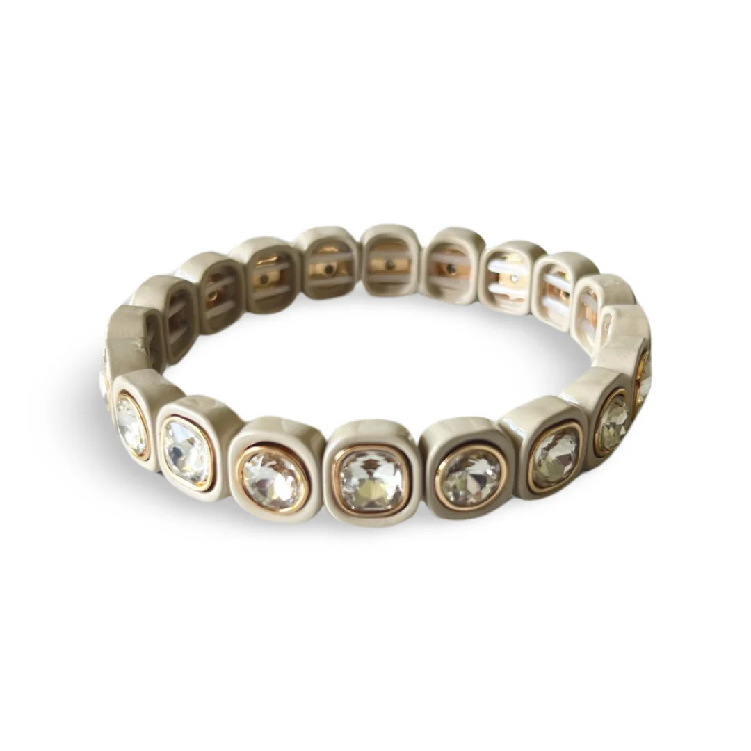 City Girl Petite Bracelet - Cream | Smith and Co. Jewel Design