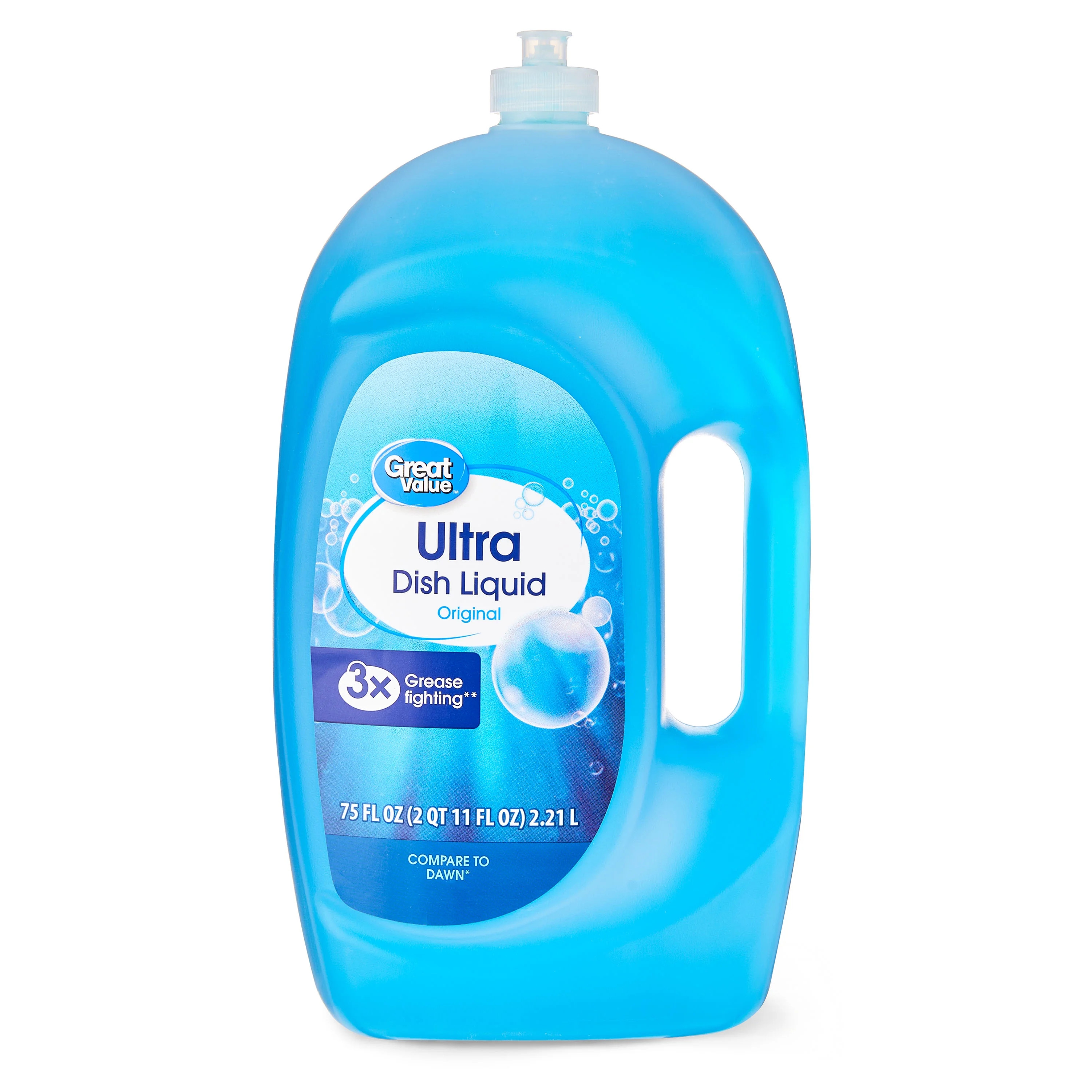 Great Value Ultra Original Dish Liquid, 75 fl oz | Walmart (US)