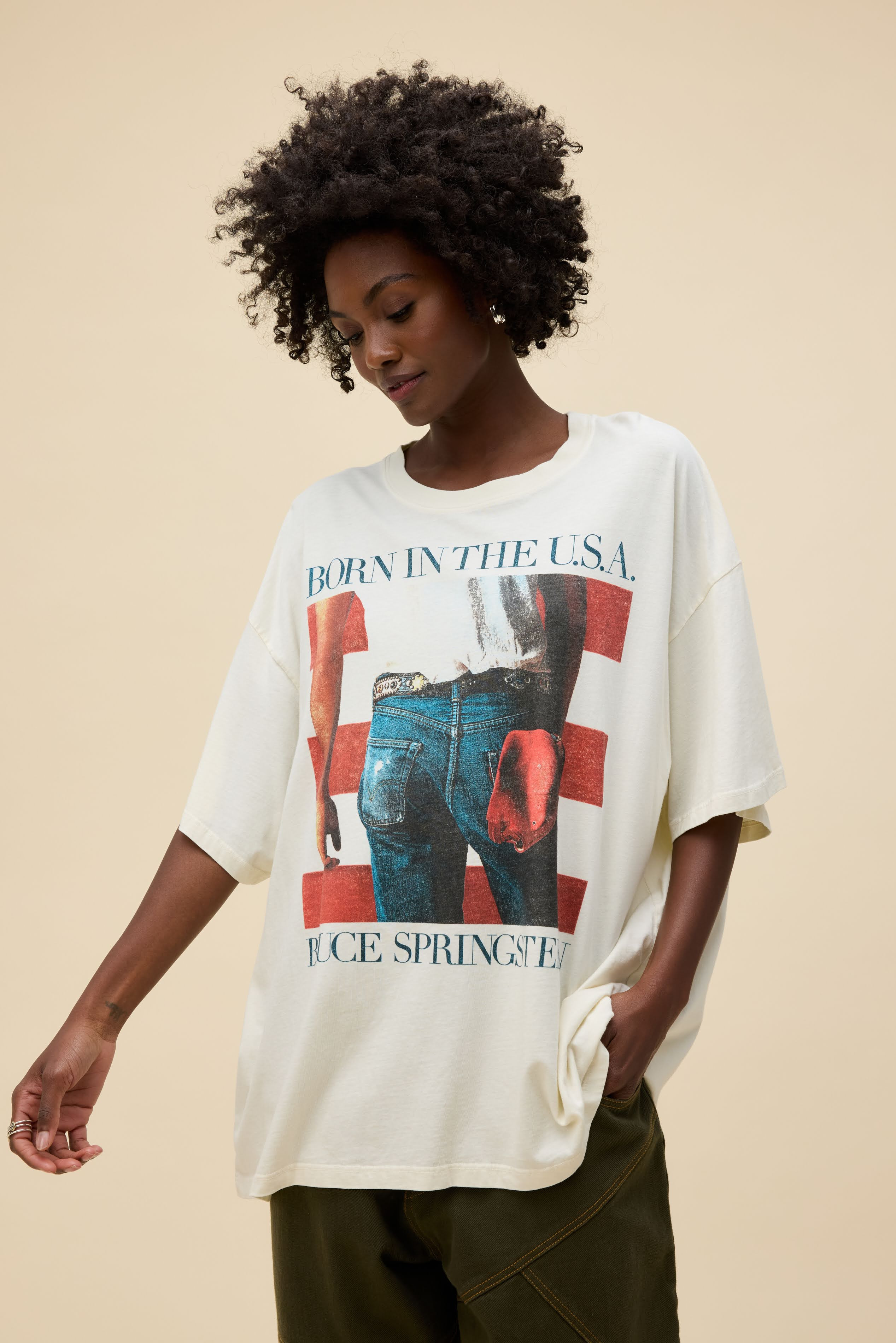 Bruce Springsteen Americana OS Tee | Daydreamer