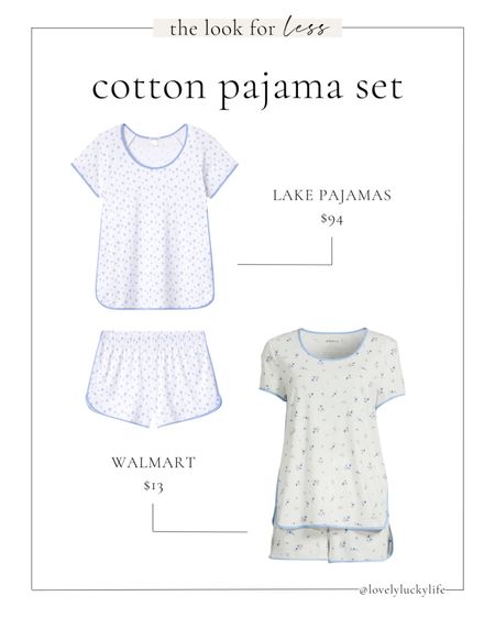 cotton pajama set looks for less

lake pajamas pima cotton set
walmart joyspun pajama set

#LTKfindsunder50 #LTKstyletip #LTKfindsunder100