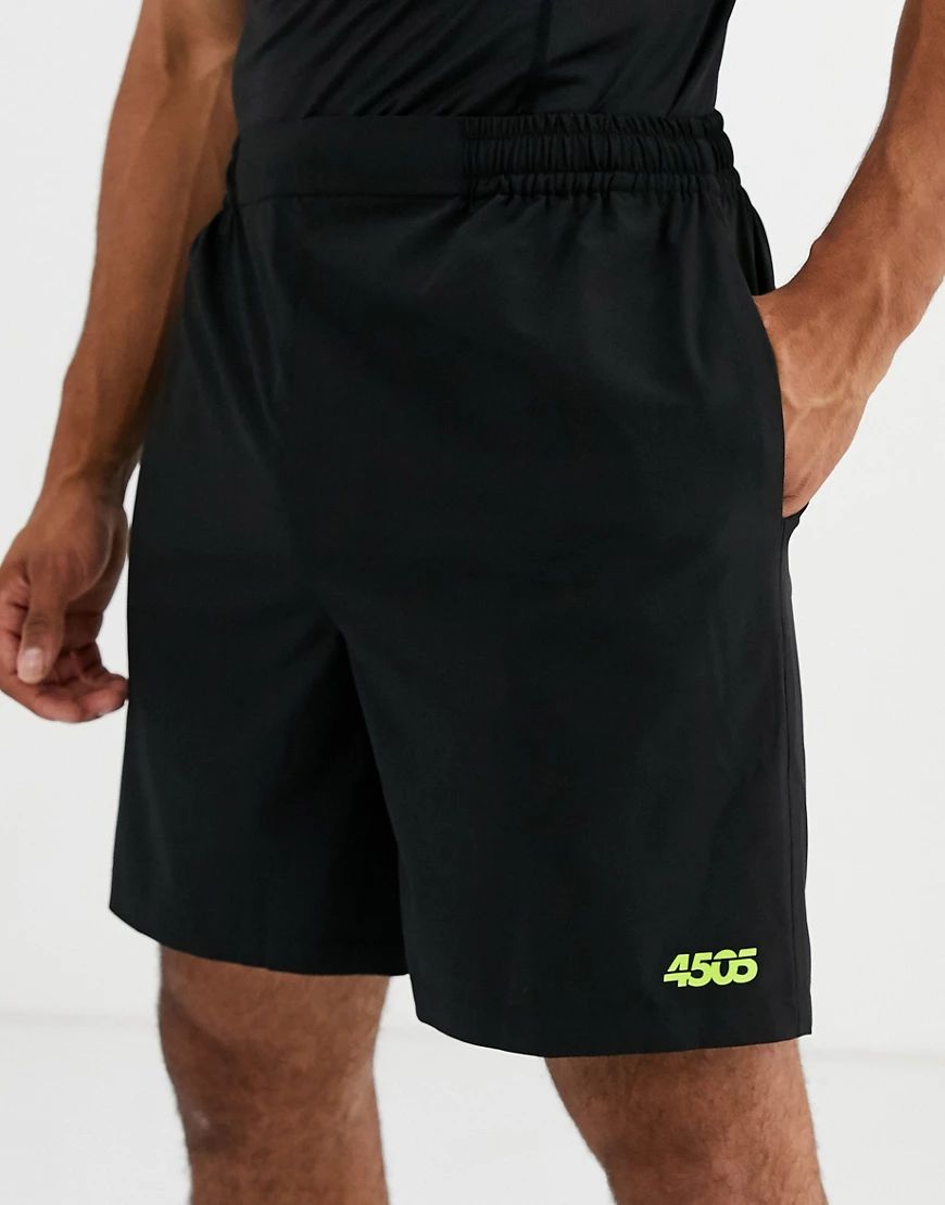 ASOS 4505 icon training shorts with quick dry in black | ASOS (Global)