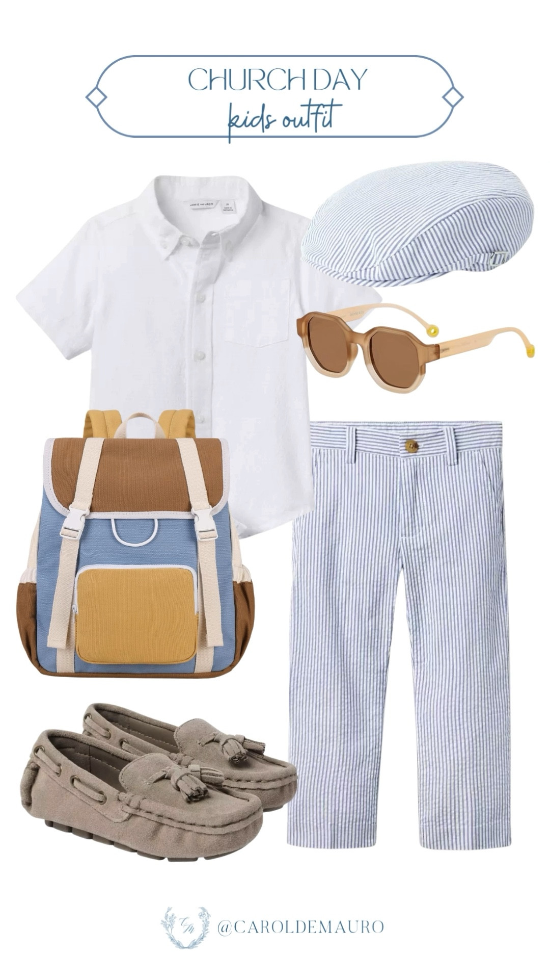 Sundays are for church and looking dapper. You found the perfect mix of comfortable and polished for the boys today. That little hat is the ultimate finishing touch!

church day, kids outfit, boys fashion, capsule wardrobe, formal wear, ootd kids, classic style, preppy look

#LTKootd #LTKU #LTKKids