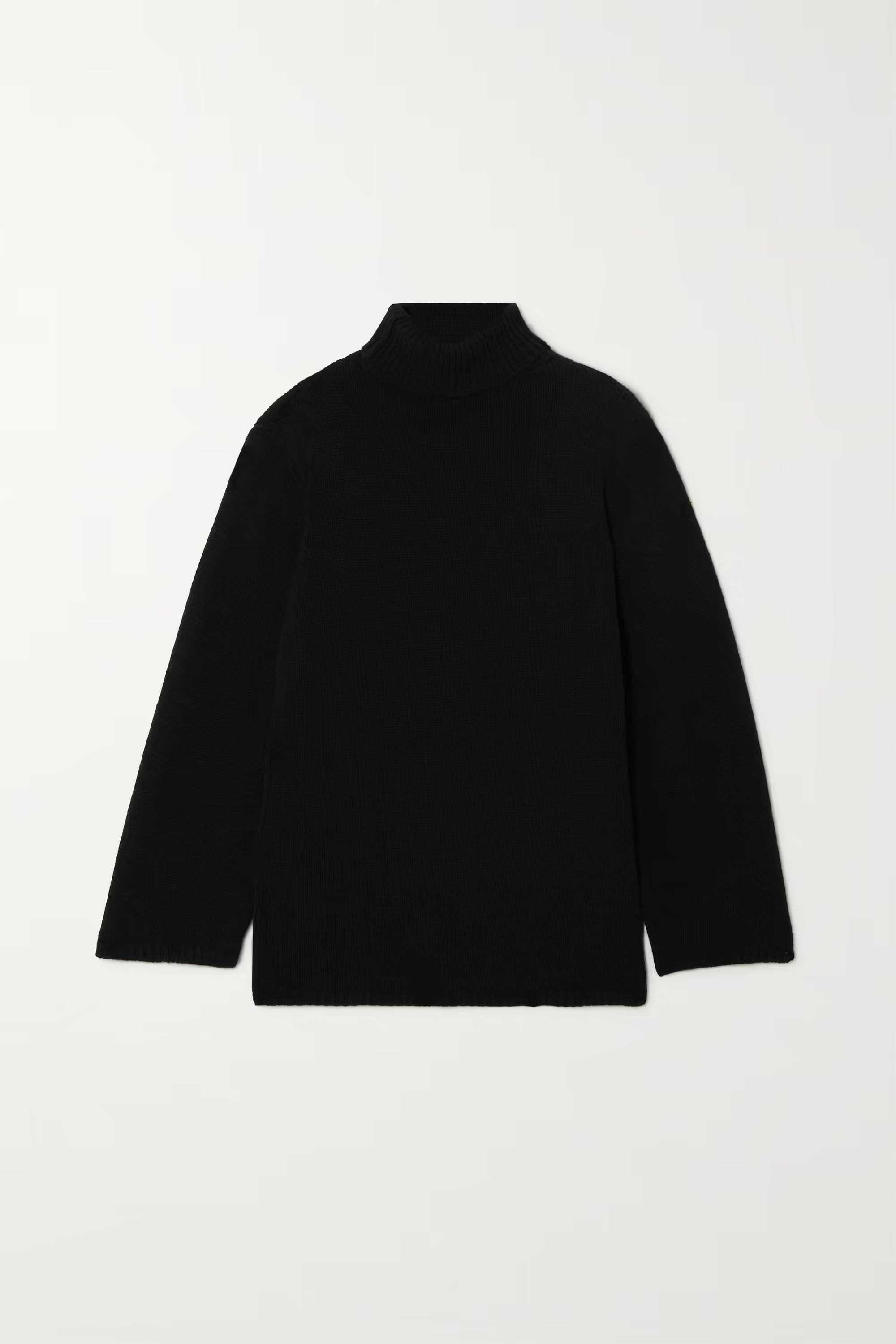 Black Wool and cashmere-blend turtleneck sweater | TOTÊME | NET-A-PORTER | NET-A-PORTER (UK & EU)