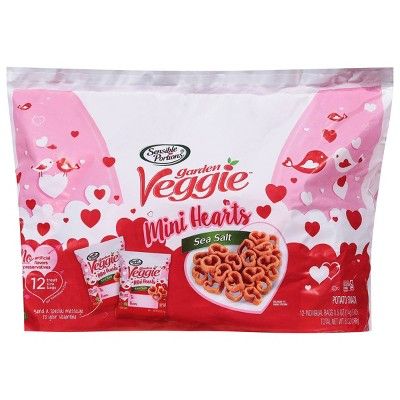 Sensible Portions Valentine's Garden Veggie Mini Hearts - 6oz | Target
