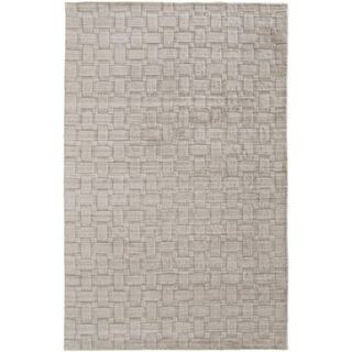 8 x 10 Ivory Striped Area Rug | The Home Depot
