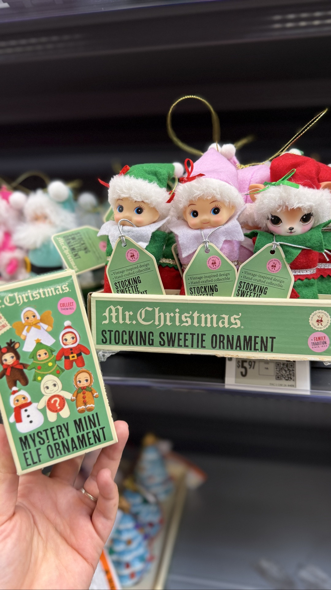Get your Christmas tree ready with these adorable Mr. Christmas ornaments & mini blind box ornaments!❄️🎅🏻

Linking them here, find them at Walmart (make sure the mini ornament blind boxes are sold from Walmart and not resellers)🔗🎄

@Walmart
#LTKSeasonal #LTKmomlife #LTKHome