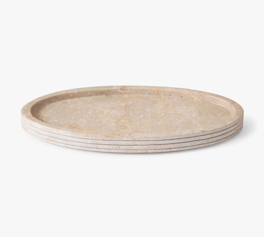 Camilo Limestone Tray, Beige | Pottery Barn (US)