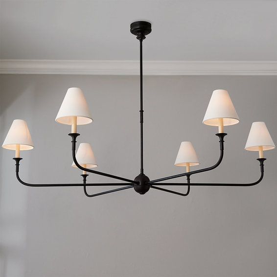 Slim Shaded Chandelier - Large | Shades of Light