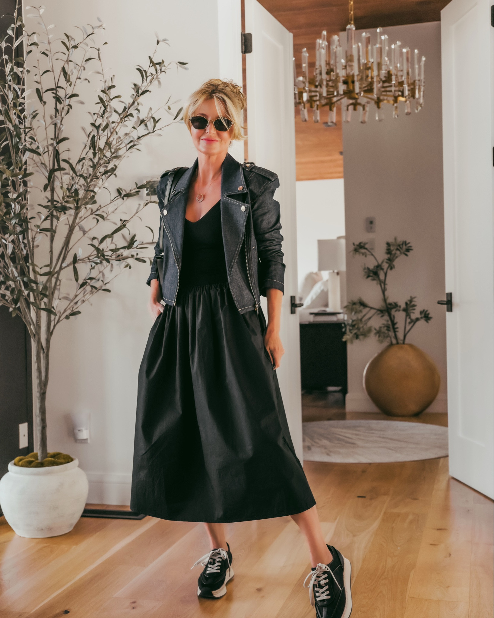 The perfect little black dress 😍🙌 This dress is so easy to dress up or down, layer a jacket over, wear on its own, accessorize with a belt - you name it! Fits TTS, and you’ll be wearing this one on repeat - any time of year!

#LTKOver40 #LTKSeasonal #LTKootd