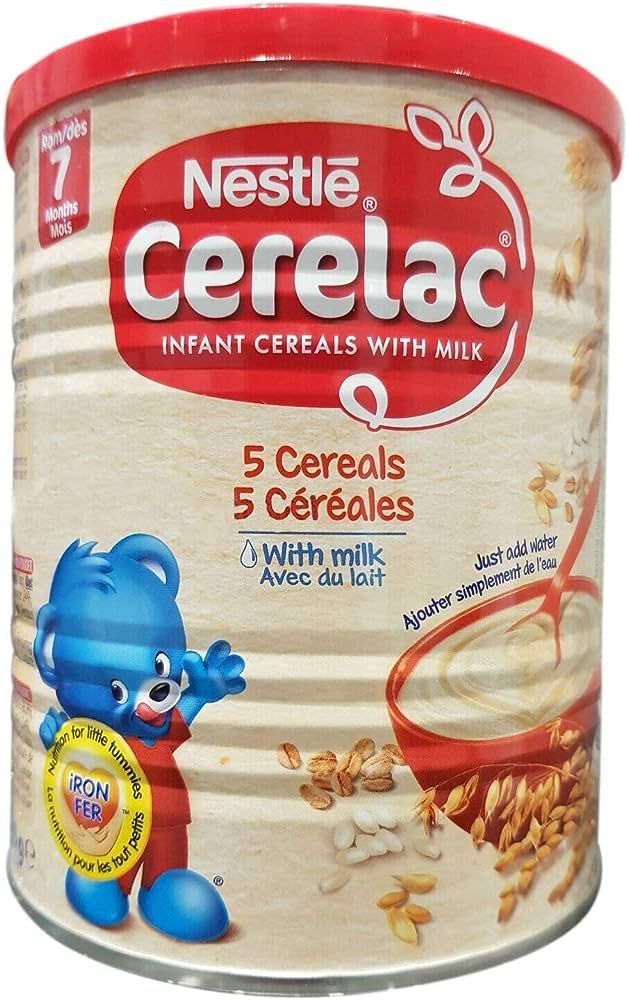 Nestle Cerelac 5 Cereals With Milk 400g | Amazon (US)