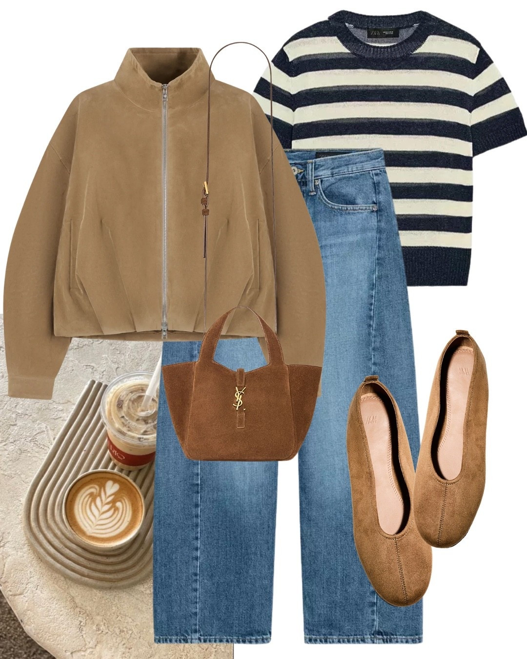 Tan tones with your ballet flats 

#LTKspring #LTKshoes #LTKsummer