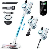Cordless Vacuum Cleaner, 23kPa Powerful Suction Stick Vacuum with 2 Speeds for Pet Hair & Carpet | Walmart (US)