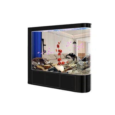 Modern Semi-circular Eco Aquarium Tank | Wayfair North America