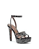 Jessica Simpson Women's Balina High Heel Heeled Sandal, Black, 10 | Amazon (US)