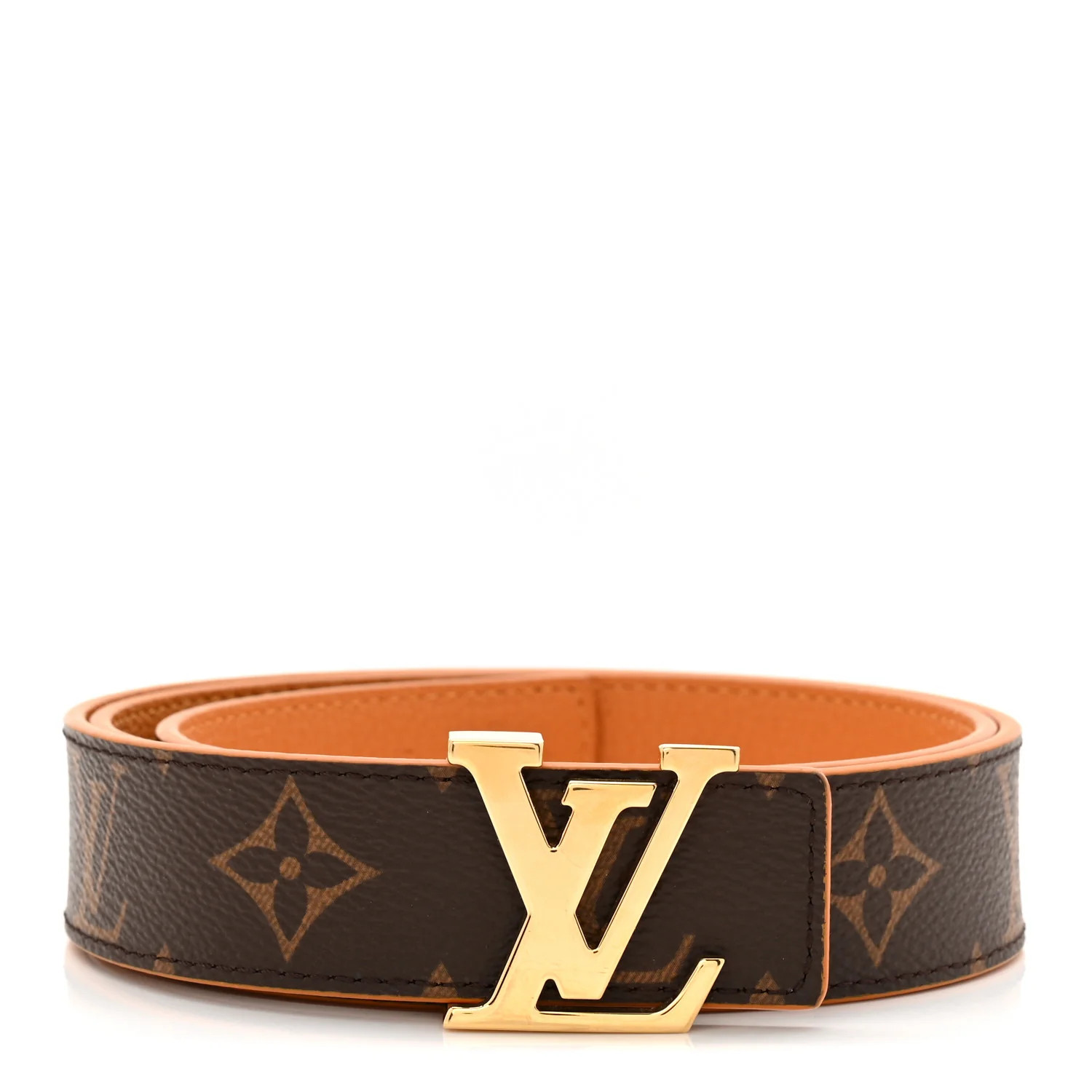 Calfskin Monogram 20mm LV Iconic Reversible Belt 80 32 Arizona | FASHIONPHILE (US)