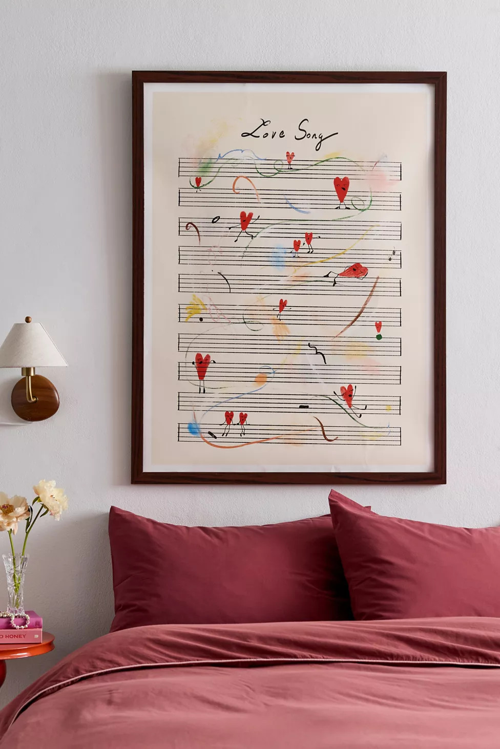 ANIAGRETASTUDIO NMCH Love Song Art Print | Urban Outfitters (US and RoW)
