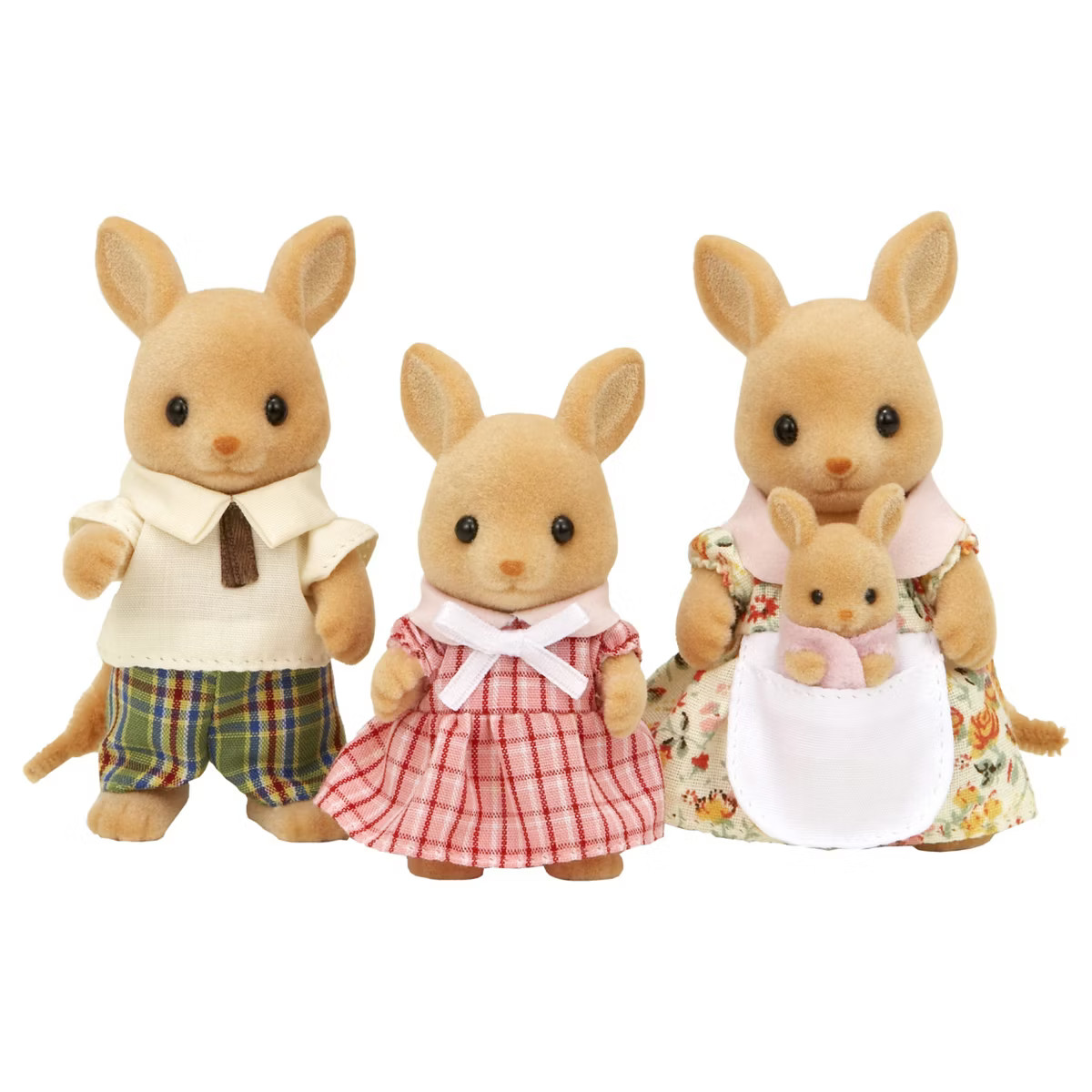 Calico Critters Hopper Kangaroo Family, Set of 4 Collectible Doll Figures | Target