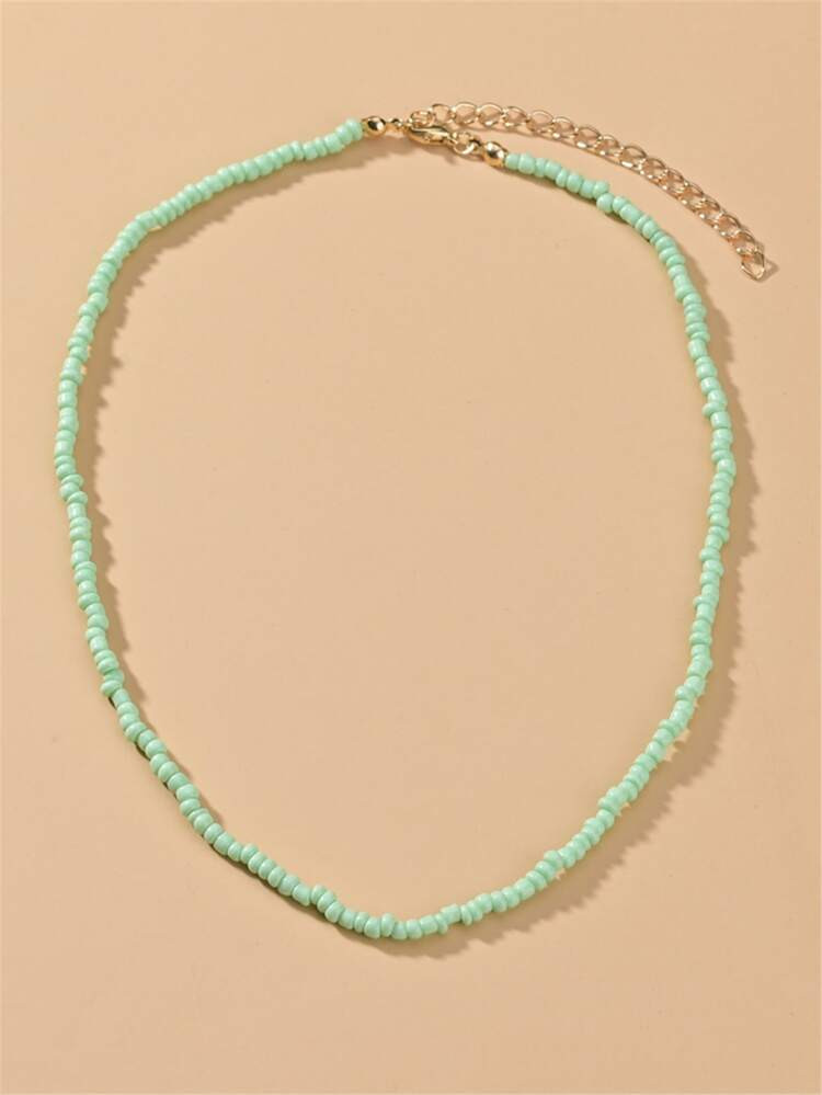1pc Beaded Necklace | SHEIN