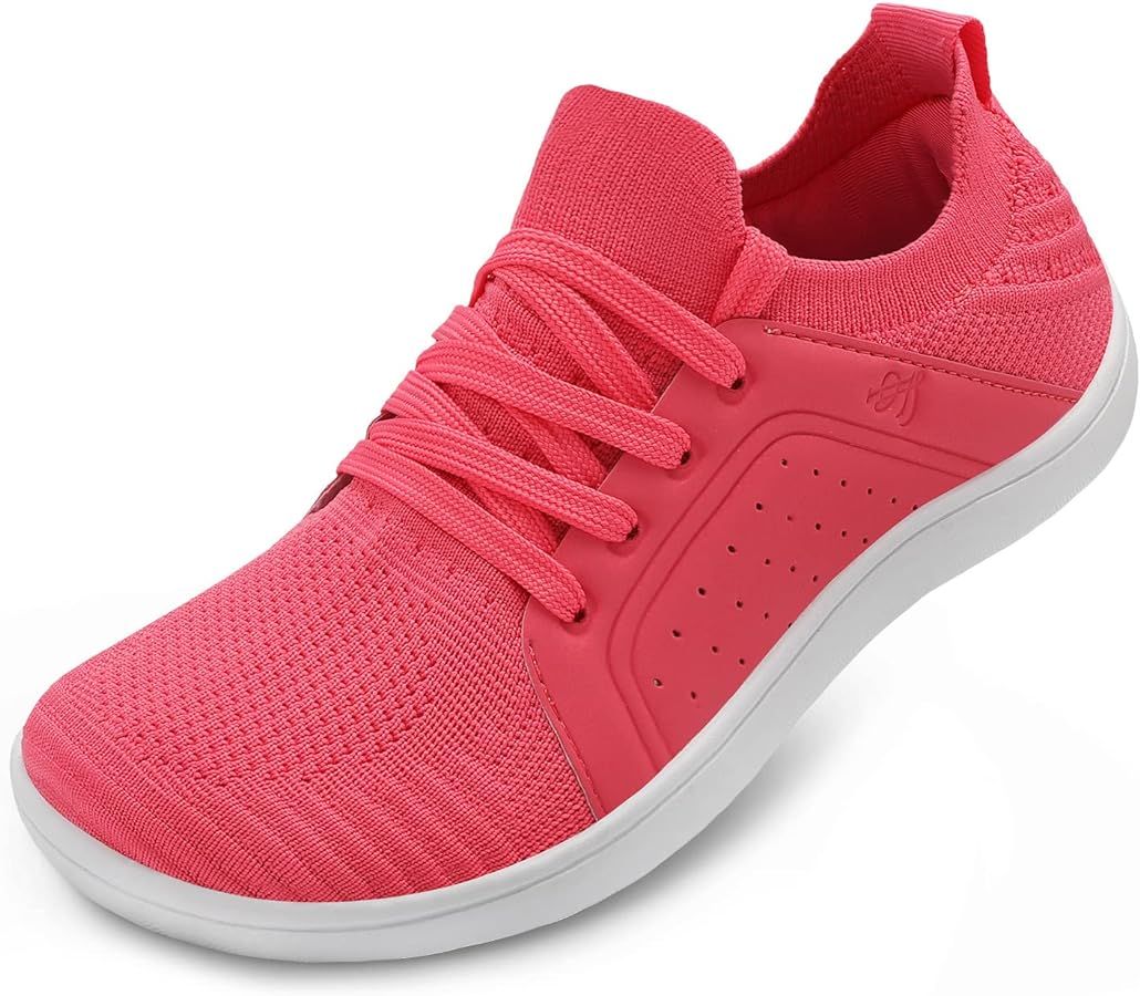 LeIsfIt Womens Walking Shoes Wide Toe Barefoot Shoes Minimalist Zero Drop Shoes Breathable Fashio... | Amazon (US)