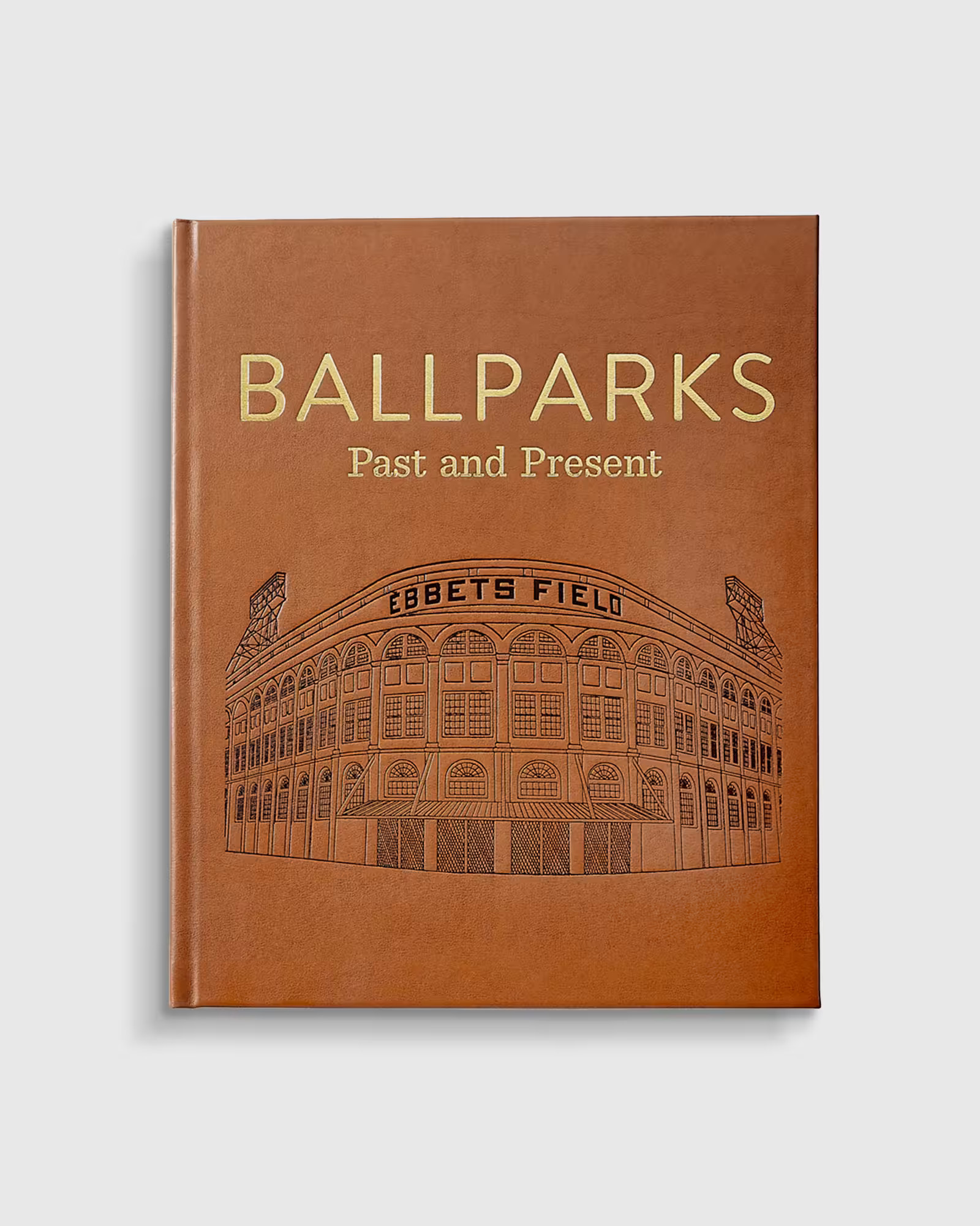 Ballparks Past and Present Leather Bound Book | Quince