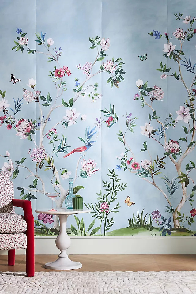 Chinoiserie Mural | Anthropologie (US)