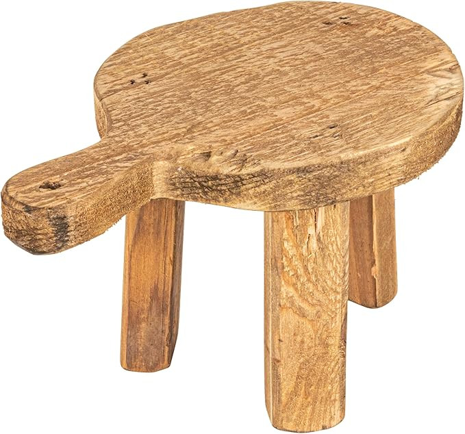 Creative Co-Op Fir Wood Pedestal | Amazon (US)