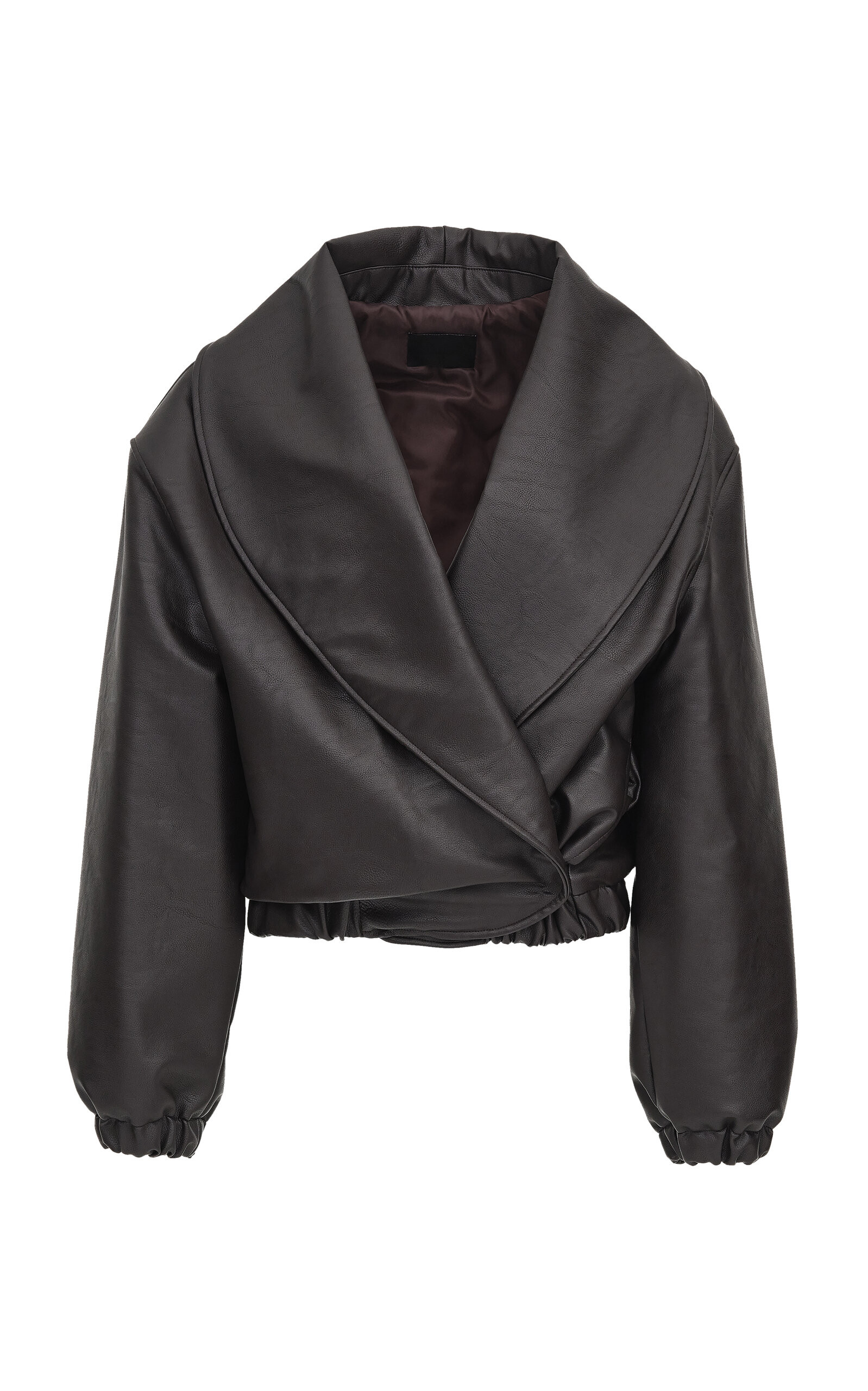 Eleni Faux Leather Bomber Jacket | Moda Operandi (Global)