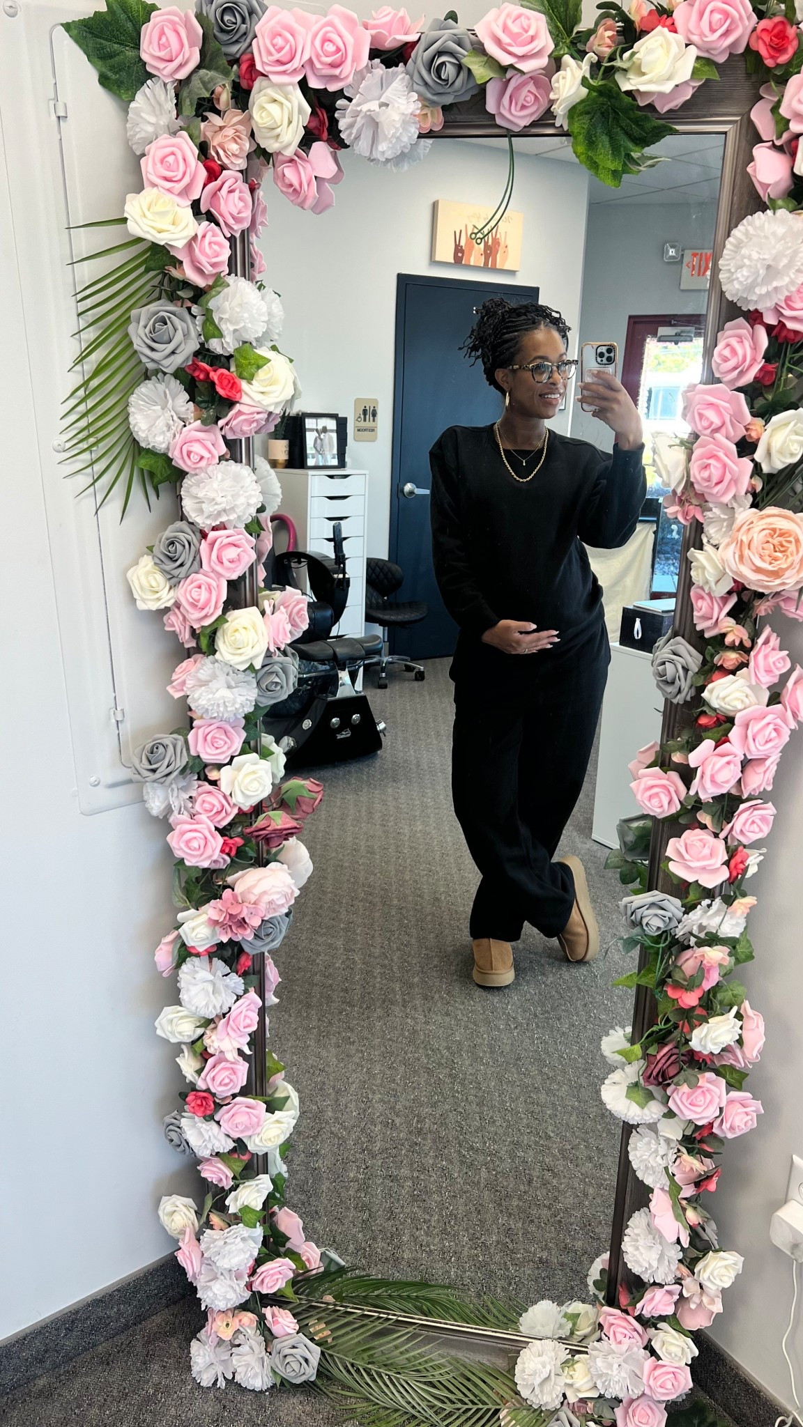 Comfortable and relaxed is always my vibes while I’m busy working doing nails. As much as I miss dressing up for work, when I was a corporate girlie owning my own nail studio has made me realize I love being cozy while I work especially sitting down all day.

Although I can’t wait until I can fit back into a pair of jeans. 

I’m in a size medium top and bottom.

#LTKBump #LTKWorkwear #LTKStyleTip