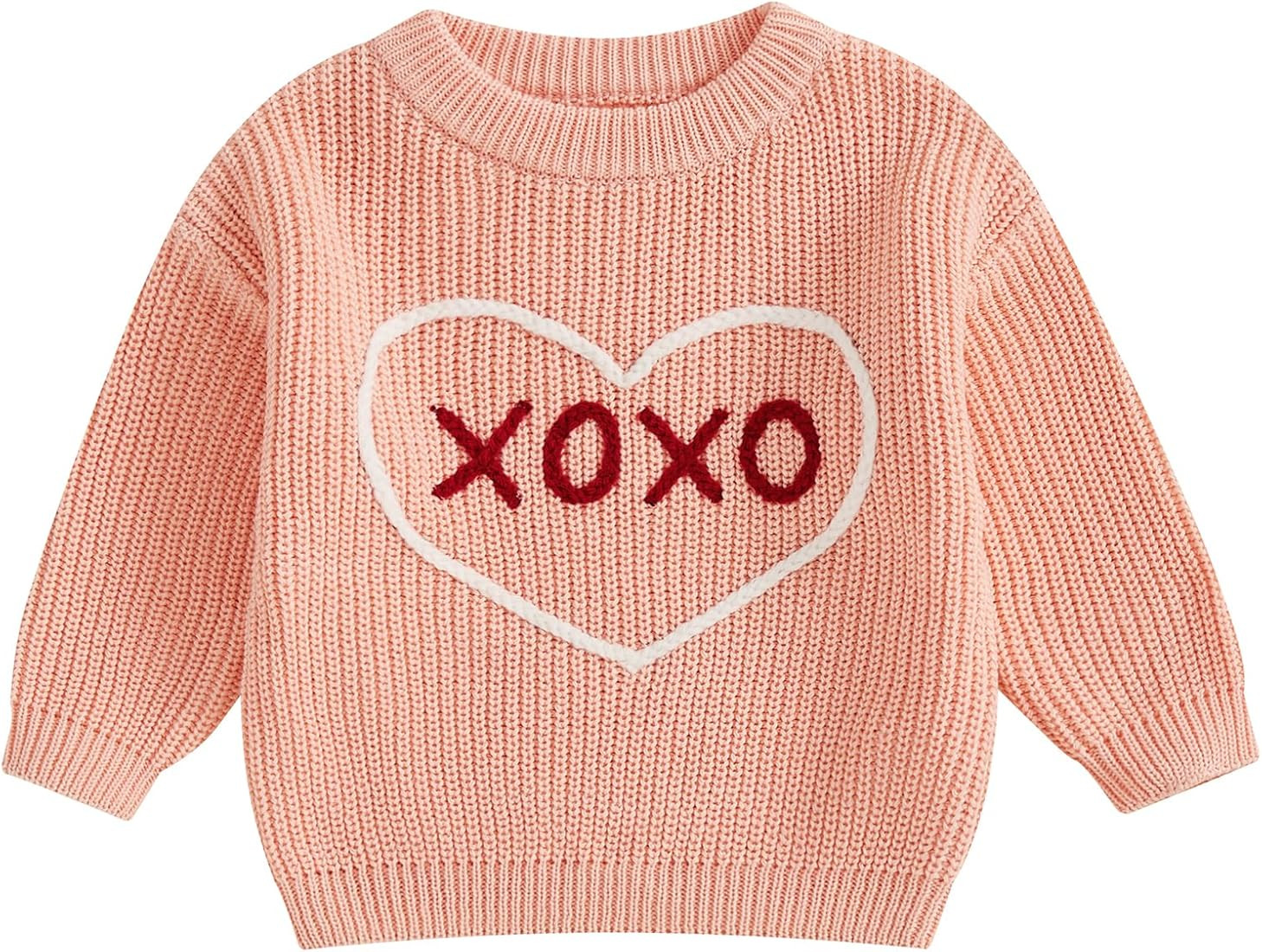 Toddler Infant Newborn Baby Boy Girl Sweater Homemade Rolls Knit Crewneck Pullover Sweatshirt Tha... | Amazon (US)