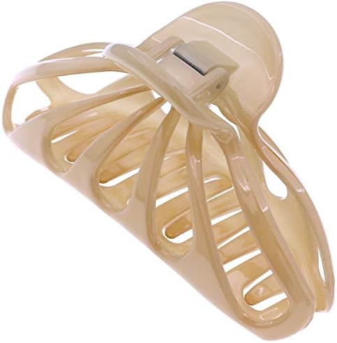 Camila Paris CP3054 French Hair Clips for Women for Thick Volume Hair, Beige, Girls Hair Claw Clips  | Amazon (US)