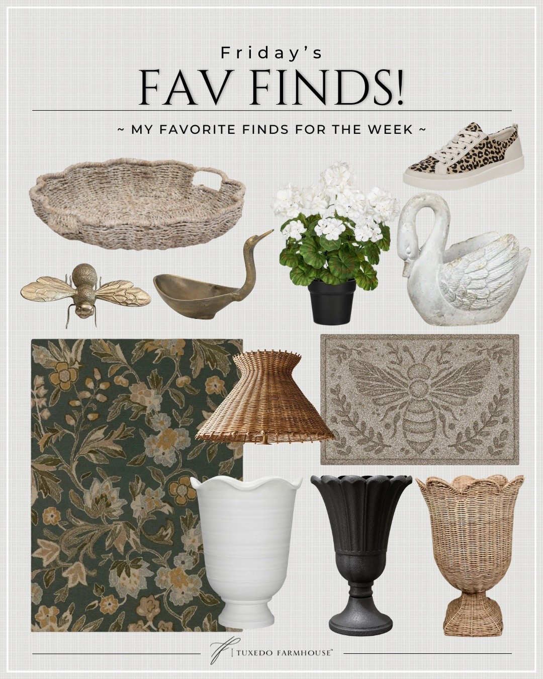 Sharing my weekly favorite home decor finds, as well as a few outdoor pieces  

#LTKHome #LTKdayinmylife #LTKSeasonal