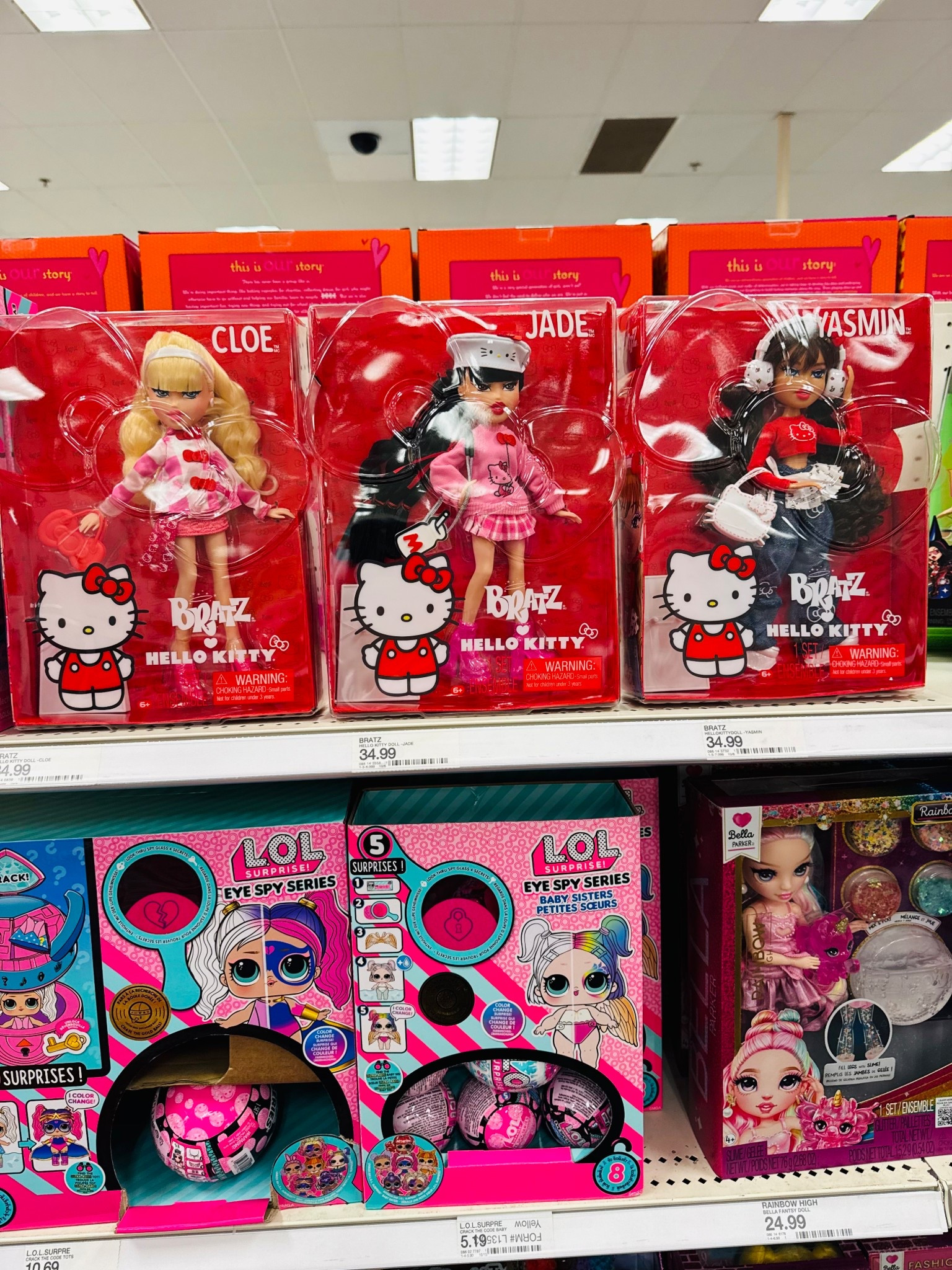These Bratz X Hello Kitty collab is fun! I had to get my daughter a couple of them!



#LTKGiftGuide #LTKKids #LTKFindsUnder50