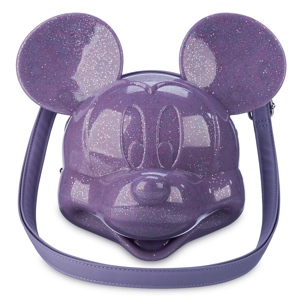 Mickey Mouse Molded Loungefly Bag – Purple | Disney Store