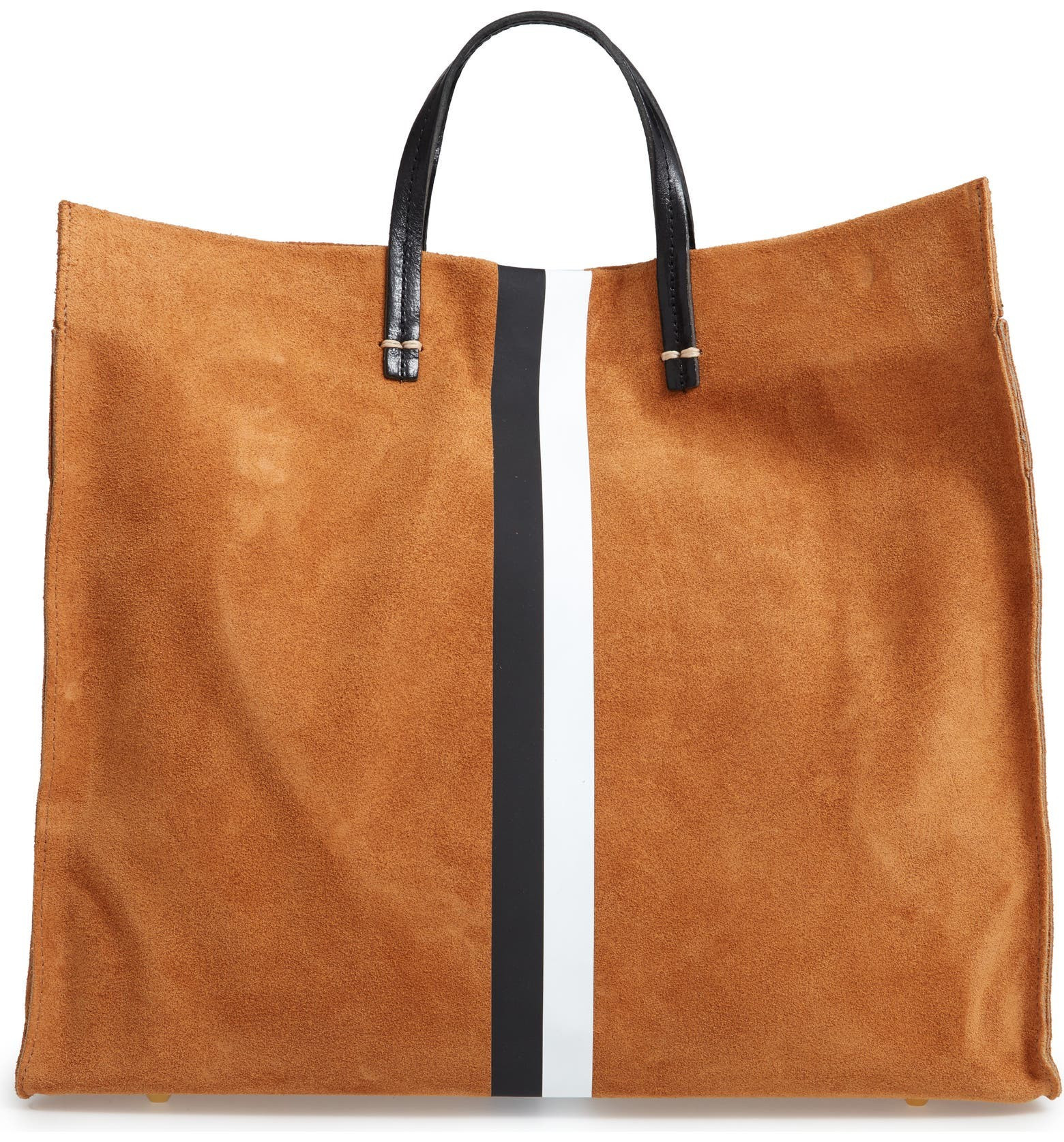 Simple Stripe Suede Tote | Nordstrom