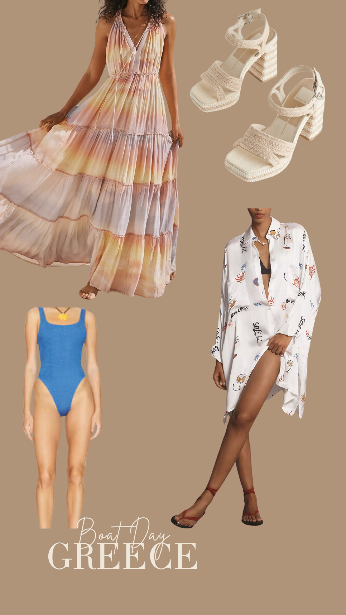 Boat day 💙 we love sending our clients on snorkel trips and sunset cruises & I think these outfits would make for some incredible photo memories. Anthropologie | Revolve | Swim | Greece Outfits 

#LTKTravel #LTKStyleTip #LTKSwim