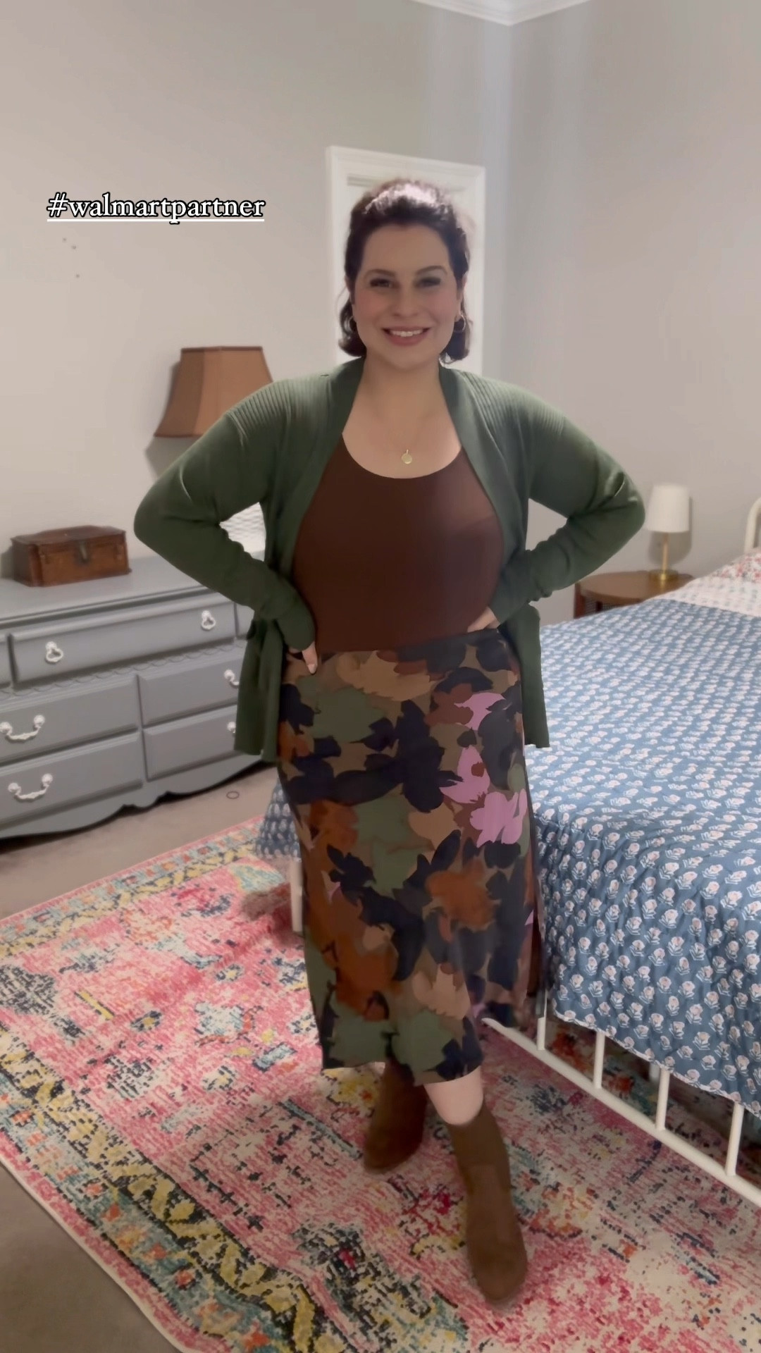 I KNOW, I KNOW. It’s July but I’m sharing fall style. Listen, we know it’ll be here before we know it and there’s MAJOR sellout risk because these pieces are 🔥 

Love the skirts and bodysuit as a great base for work- add cardigan or blazer to make it perfect. 
Sizes: Wearing a L in the printed mini dress, skirts, bodysuits 
Wearing a M in the knits - dress and cardigan 
Wearing a 12 in the jeans. They run LONG and a smidgen small so you may want to size up if in between and if under 5’7 get them hemmed. 

#walmartpartner #walmartfashion @WalmartFashion @walmart 


Work outfit, date dress, brunch dress, cardigan, midsize, teacher outfit, country concert outfit, 

#LTKVideo #LTKMidsize #LTKWorkwear