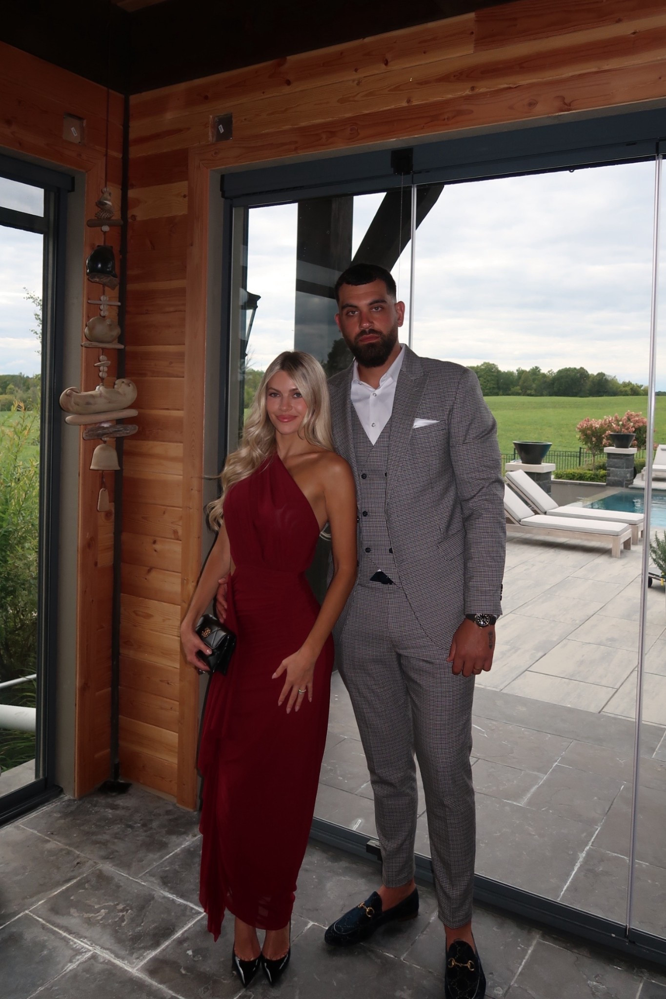 Fall wedding guest dress 

Burgundy dress 

#LTKStyleTip #LTKWedding #LTKParties