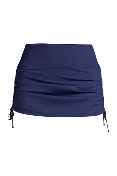 Women's Chlorine Resistant Tummy Control Adjustable Swim Skirt Swim Bottoms | Lands' End (US)