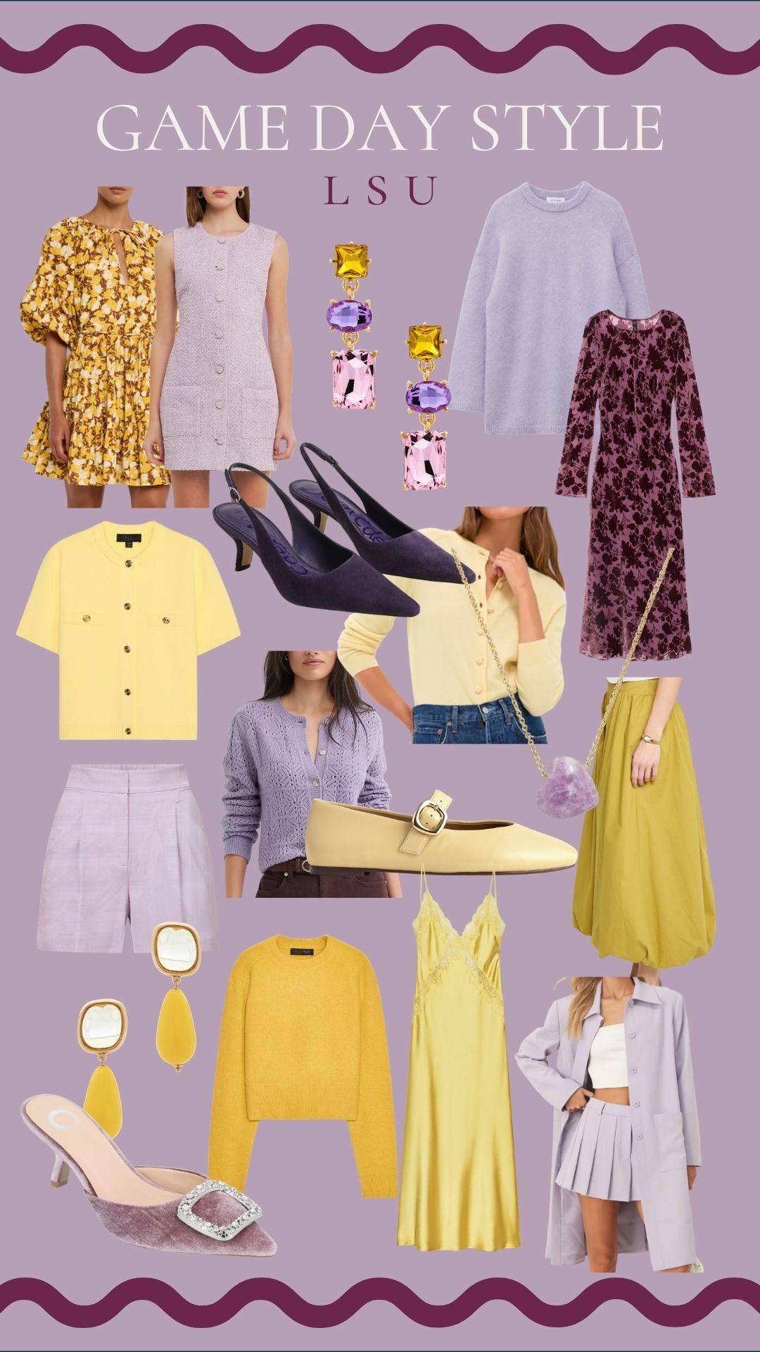 LSU game day style inspo