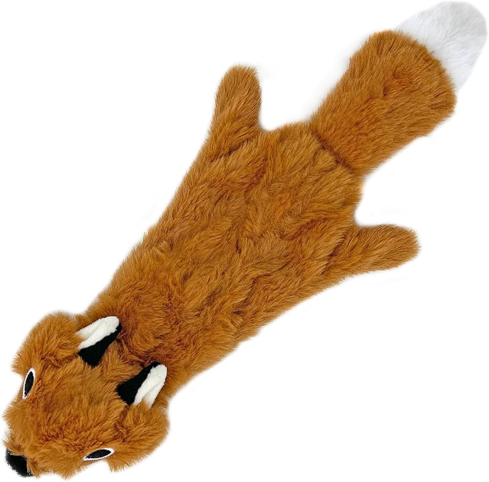 Best Pet Supplies 2-in-1 Stuffless Squeaky Dog Toys with Soft, Durable Fabric for Small, Medium, ... | Amazon (US)